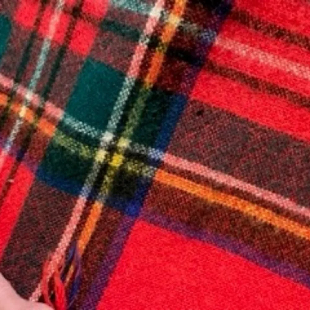 Vintage Arvic Clan Classic Wool Throw